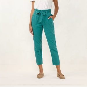 Lauren Conrad High-waisted Paper Bag Pants